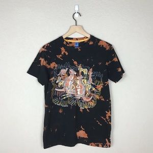 Bleach dyed Gooses T-Shirts Kangaroo Graphic Tee